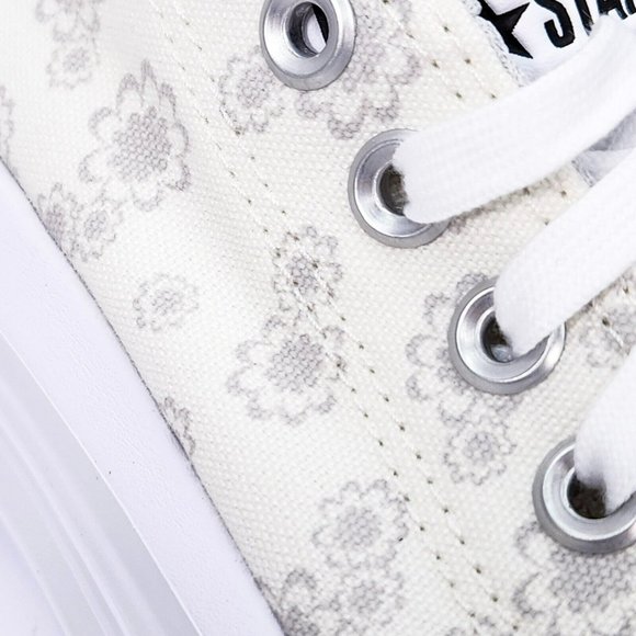 Converse Women Chuck Taylor All Star Move OX Platform Tonal Floral A00841C - Picture 3 of 7